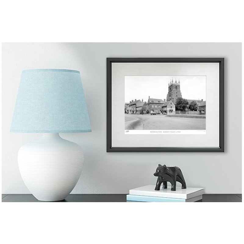Deddington, Market Place C1960 by Francis Frith - Single Picture Frame Print, 40cm H x 50cm W x 2.3cm D