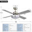 Ventilateurs de plafond avec lumières, ventilateur DEL suspendu de 28 po avec crochet, ...