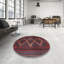 Tapis décoratif brun du Sud-Ouest Zelaya-1281913052