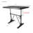 Ferryhill Solid Wood Top Metal Base Dining Table