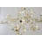 Eclectic 30 Light Bronze Crystal Branch Chandelier