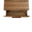 Shale 1 - Drawer Solid Wood Nightstand-13668264