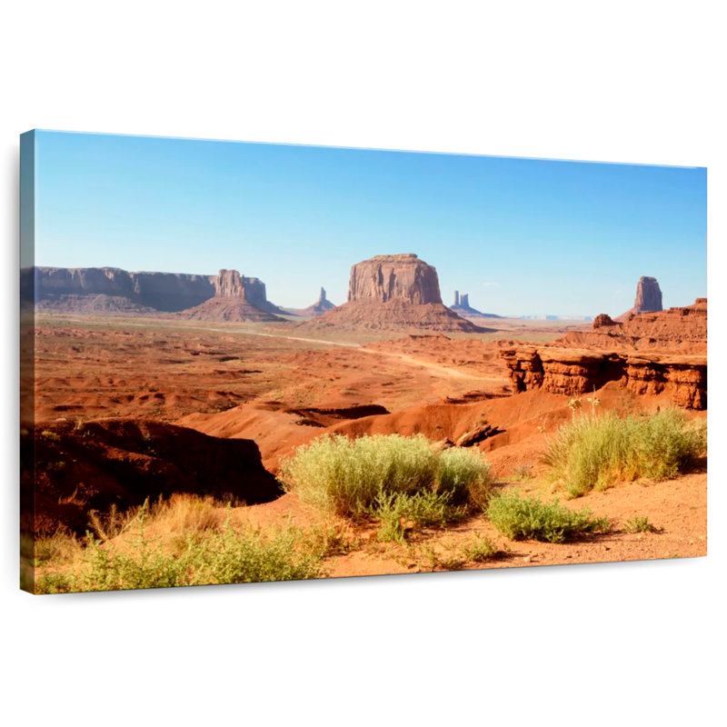 Alvord American West Awesome Monument Valley, H 24 po x l 36 po