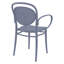 Chaise d'appoint empilable pour patio Farrah-1937411767
