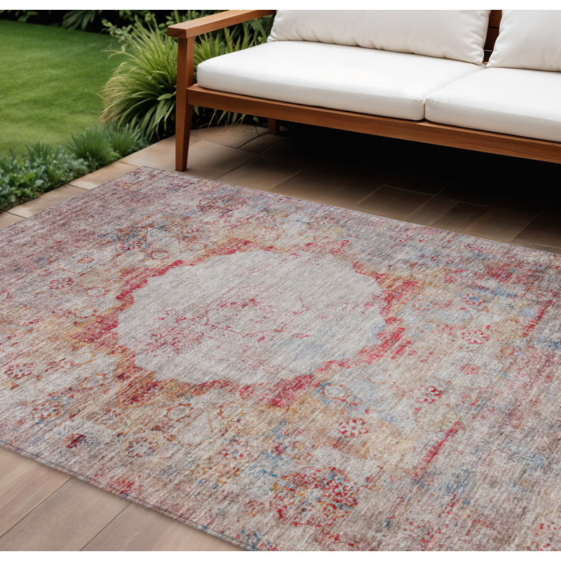 Tapis oriental lavable intérieur gris 8 pi x 10 pi