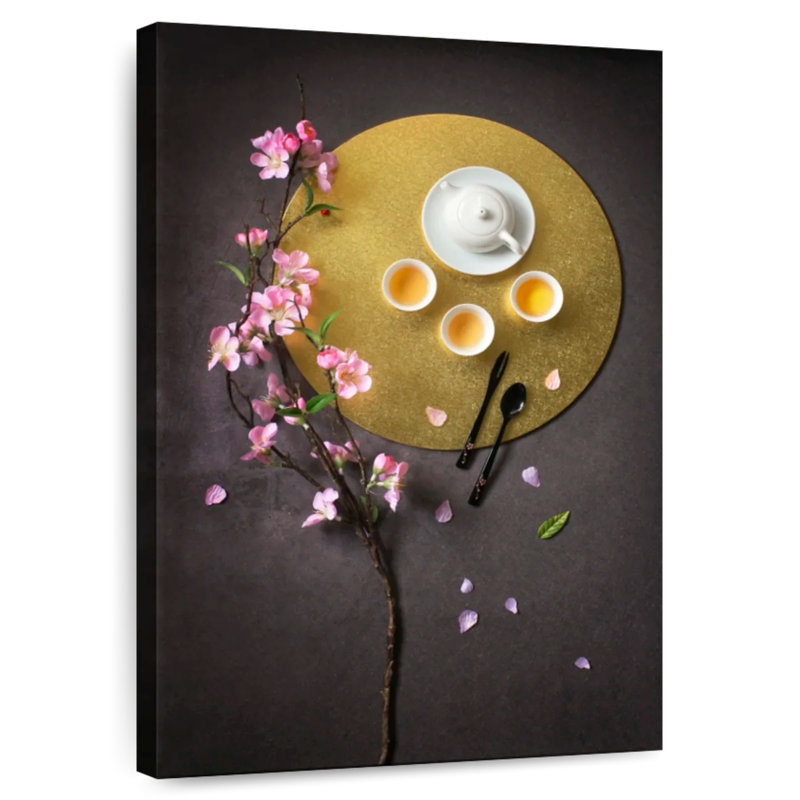 Yarlin Spring Tea Appreciation, 51" H x 34" W
