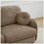 Canapé surdimensionné en L en chenille avec repose-pieds mobile, coussins ronds exquis et coussins de dossier matelassés pour un confort et un style ultimes-1883226425-1883226426-1883226430