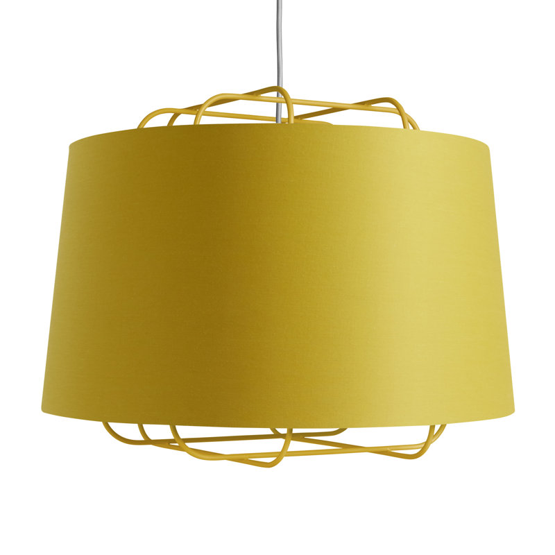 Perimeter 1 - Light Pendant, Olive, 17" H x 23" W x 23" D