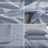MooMee Duvet Cover Set with Zipper Closure & 8 Interior Ties 100% Washed Cotton Twill Soft Linen Like Textured-107383176-107383186