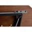Table de salle à manger extensible ronde (43 po à 54 po) - Table de salle à manger compacte avec pieds en métal robustes, pour petit appartement / salon, table de salle à manger multifonctionnelle de 4 à 6 places