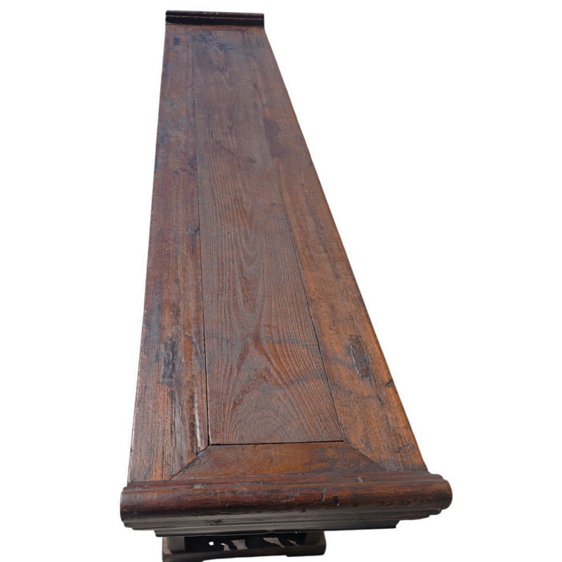 Mid 18th Century 107" Long Everted-Flange Altar Table