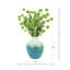 Echinops disposés dans un vase en céramique-132254119