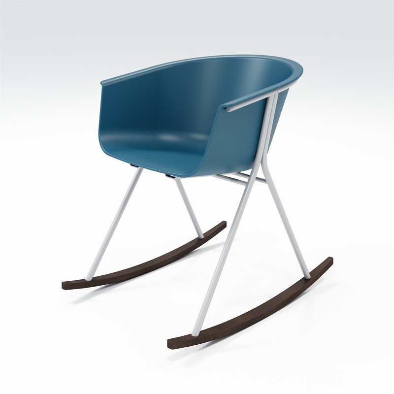 Tee Arm Chair, Bermuda/Silver/Umber