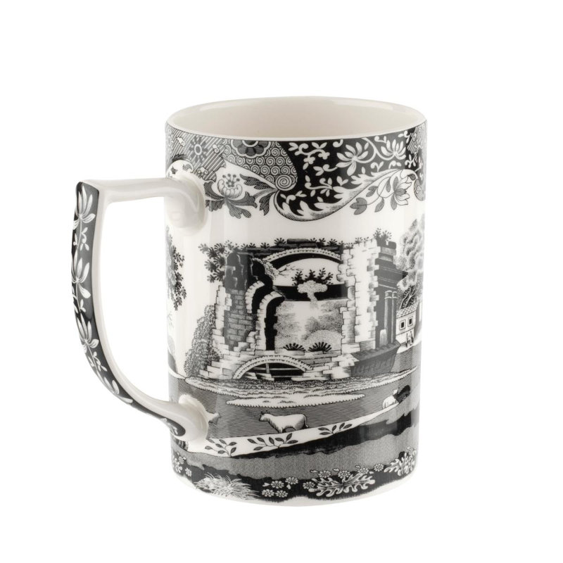Blue Italian, Black Italian - Mug 
