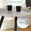 Ernst 120/150cm Nordic Metal Base Rectangular Manufactured Wood Dining Table-607128673-644514884