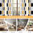 Ginder Room Darkening Blackout Thermal Insulated Grommet Lined Window Curtains Mid Century Geometric Pattern 2 Layers 2 Panels-730580170-764832223