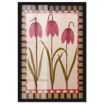 Rustic Bloom I Shadowbox Print Flower Wall Decor by Art Remedy, Black Frame, 11 x 16