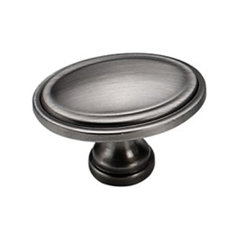 Poignée ovale, Nickel antique