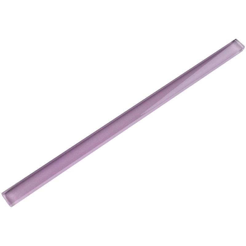 Carrelage en verre 12 "x 0,5", Mauve