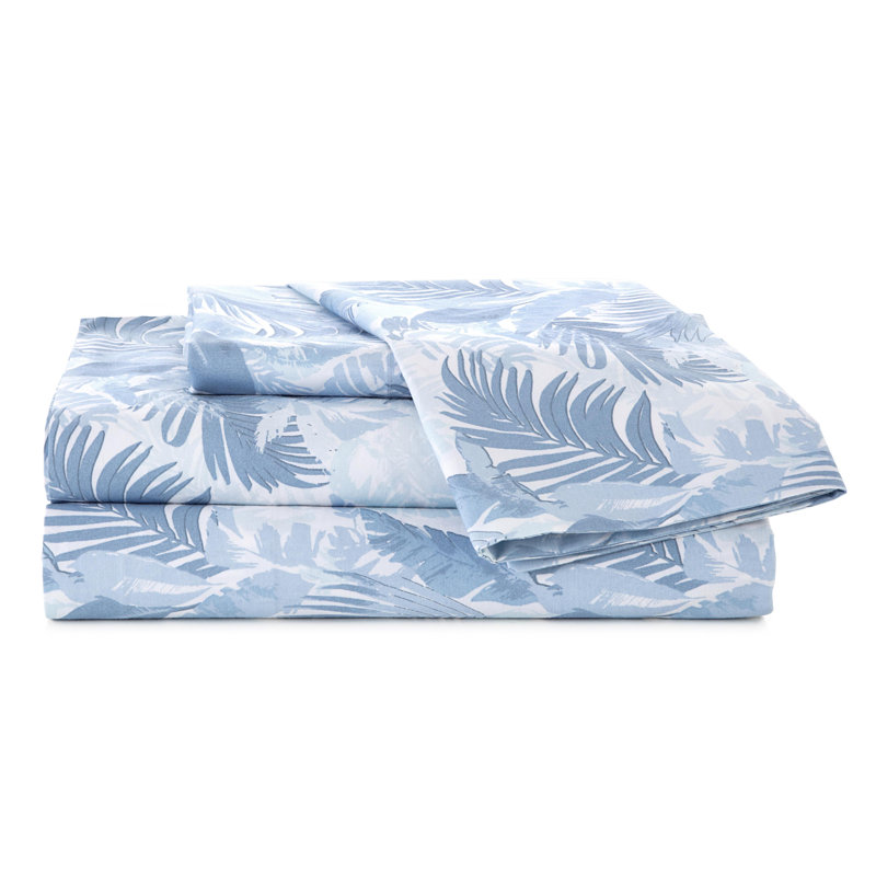 Southern Tide Palma Sheet Set, Twin Sheet Set with Fitted Sheet and Pillowcase