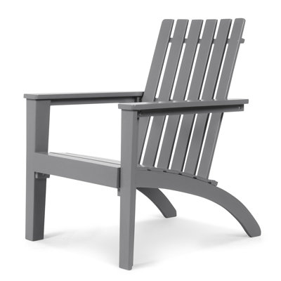 Pudsey Solid Wood Adirondack Chair by Millwood Pines