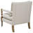 Arteen Upholstered Accent Chair with Casters Beige-2074887878