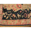 Rare Antique Room Size Black Caucasian Karabagh Area Rug