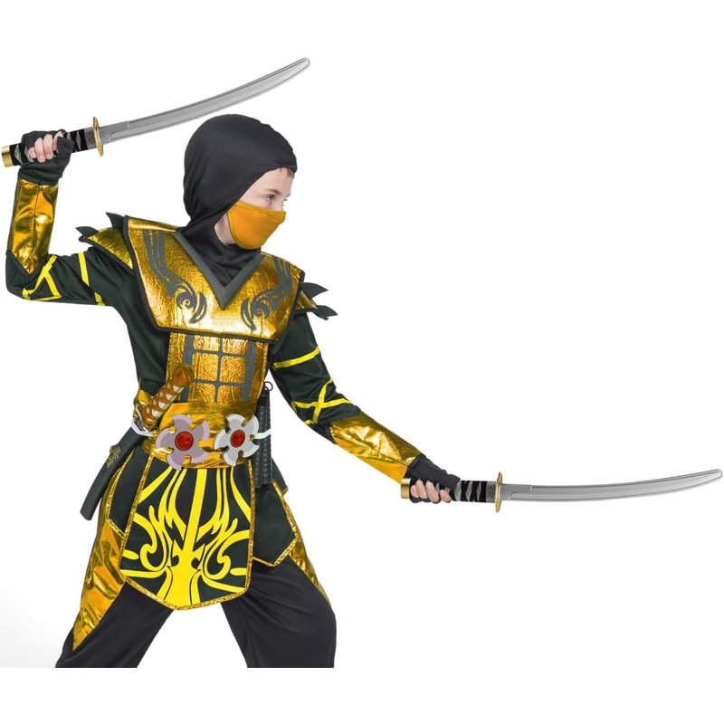 Ninja Swords, Backpack Weapon Toy Set