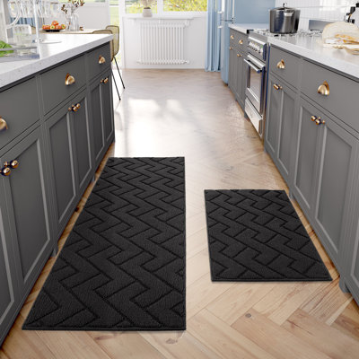 Anti Fatigue Kitchen Runner Rugs with TPR Non Slip Backing