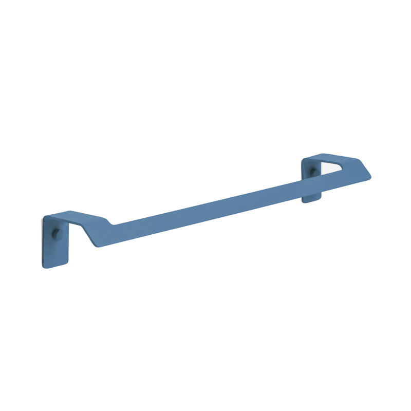 Slim medium towel bar, Blue