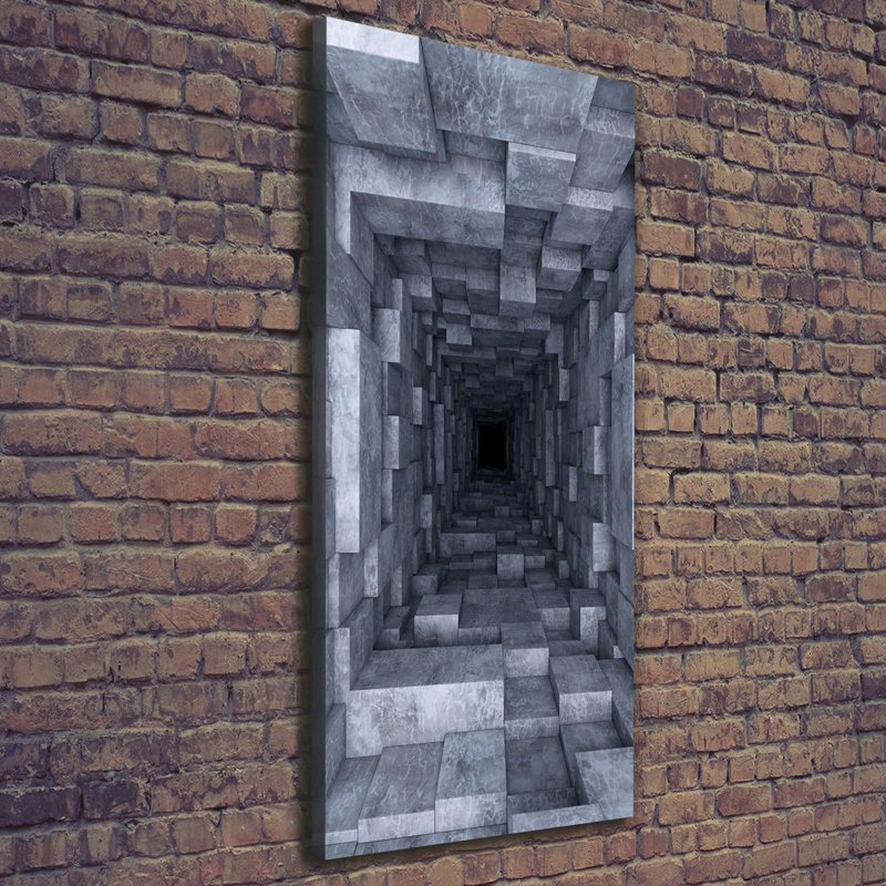 Tunnel - Wrapped Canvas Print