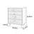 Personalized Multi-Drawer Storage Cabinet