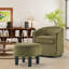Fauteuil d'appoint pivotant avec repose-pieds 24,4 po-1423493848
