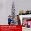 Arbre de Noël enneigé 7 pi - Arbre en PVC mince avec 469 pointes enneigées, conception peu encombrante, effet de neige réaliste, support en métal robuste-2016320393