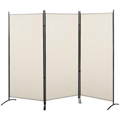 6' 3 Panel Room Divider