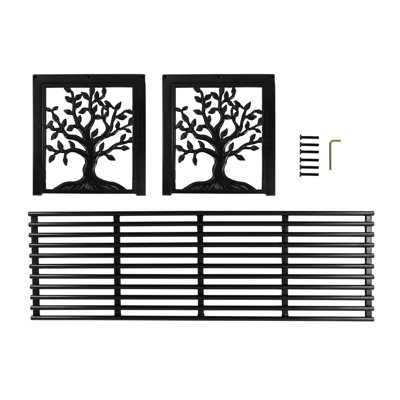 Tree of Life Iron Garden Bench by Evergreen Enterprises, Inc
