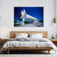 Saturn Rocket On Display At Kennedy Space Centre, Cape Canaveral, Florida, Usa Contemporary Wall Art-1287731988