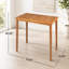 Table de bar d'extérieur minimaliste en bois d'acacia-887485238