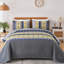 Ensemble de courtepointe à motif géométrique 3 pièces Boho-122596252-122596254