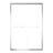 56"-60" W X 72" H Aluminum Frame Double Sliding Shower Door With 1/4" (6Mm) Nano-Coated Clear Tempered Glass And Dual Stainless Steel Handles