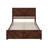Jeinny Solid Wood Low Profile Platform Bed with Matching Footboard-101454304-118944235