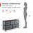 Steel 39.37 " W 6 - Drawer Dresser