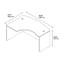Structure de bureau en coin Series C-4658563-39590356