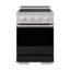 ZLINE 24 in. Marino Induction Range with 3 Element Cooktop and Electric Oven with Black Matte Door