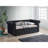Luxurious 1Pc Modern Aesthetic Beautifully Button Tufted Nailhead Trim Design Daybed Built-In Pull-Out Trundle Bed Living Space Guest Room Bedroom-1218056019