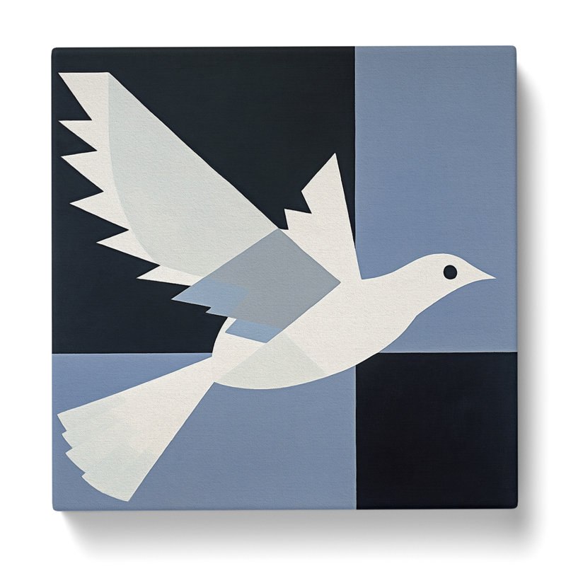 Dove Suprematism No.7 - Print