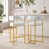 Grey,Gold-2pcs