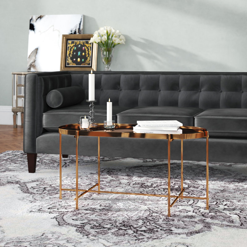 Luna Coffee Table, Copper