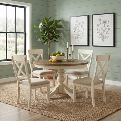 Cierra 4 - Person Pedestal Dining Set