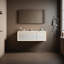 Simple and modern cream-style bathroom cabinet-1093009884-1093009874